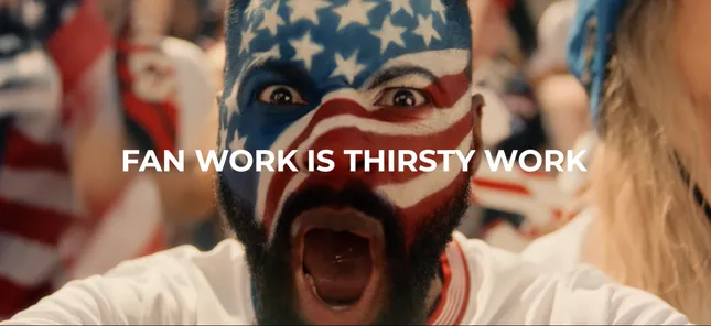 Coca-Cola x U.S. Soccer: Fan Work Is Thirsty Work