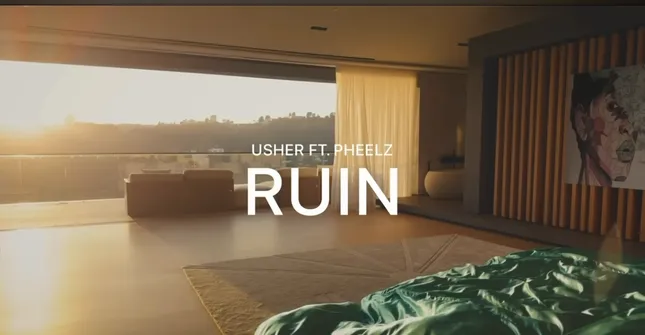 Usher “Ruin” music video