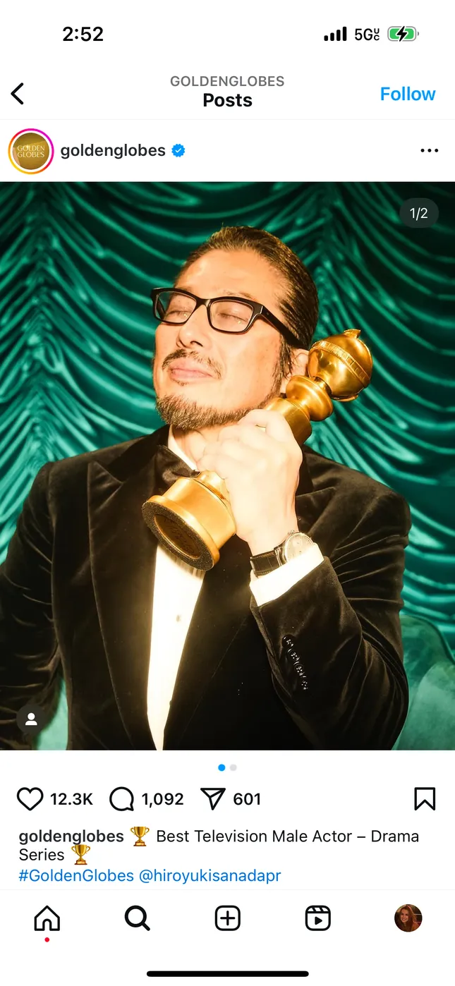 Golden Globes Backstage Photo Studio