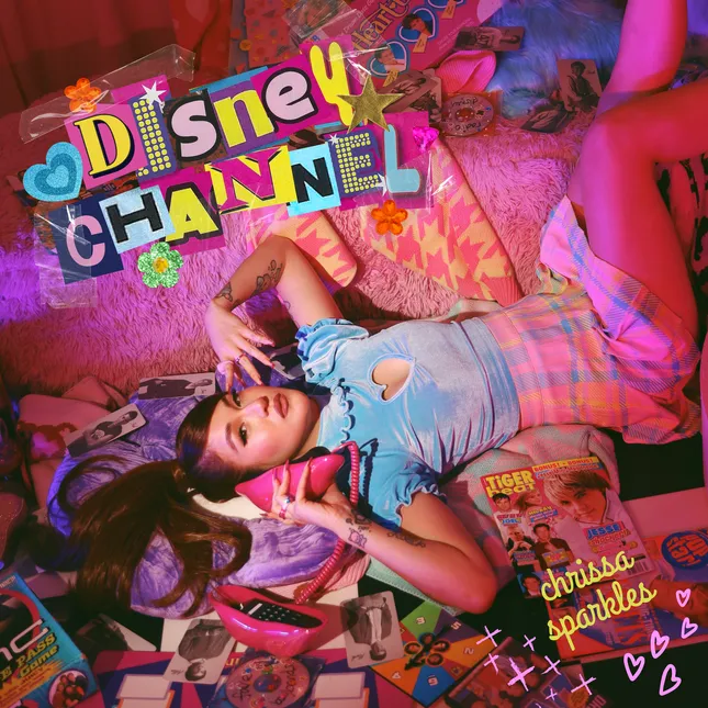 Chrissa Sparkles “disney channel” album artwork + photography