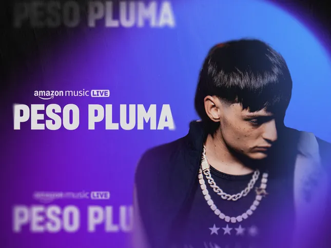 Amazon Music Live TNF: Peso Pluma
