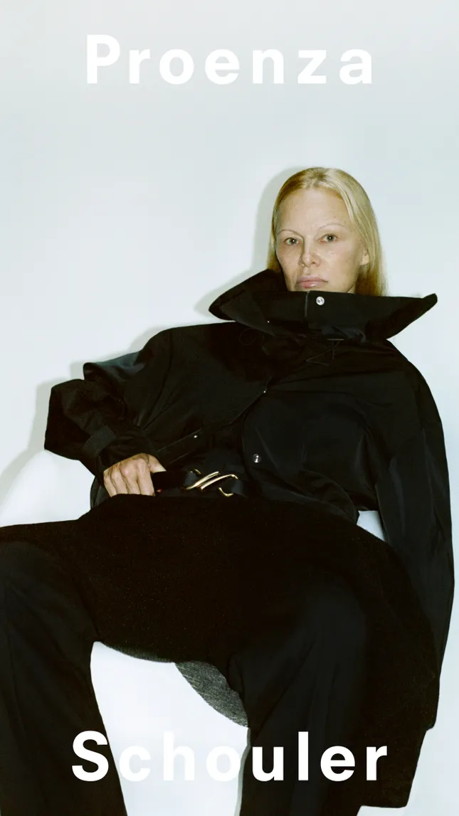 Proenza Schouler Spring 2024 featuring Pamela Anderson