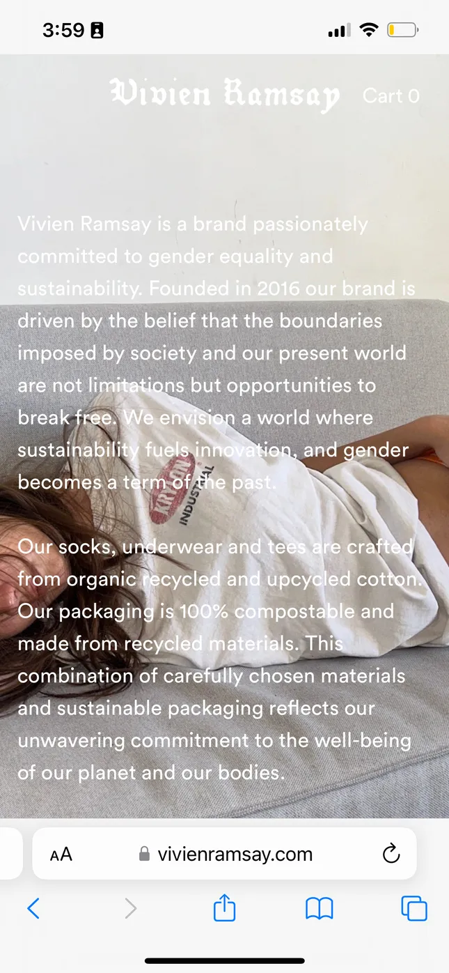 Vivien Ramsay Website
