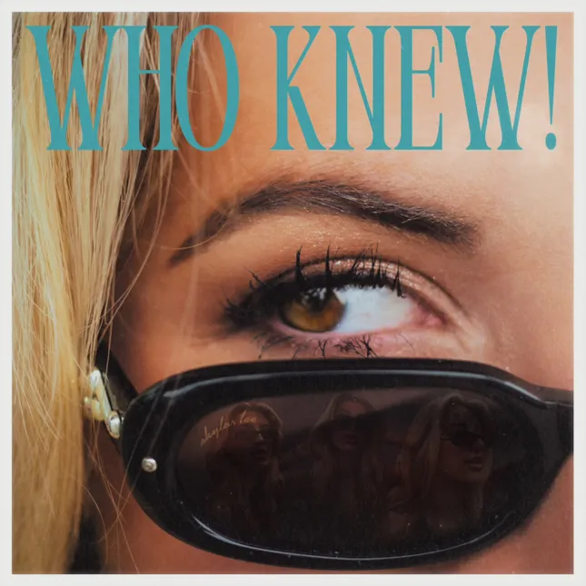 Skylar Lee “Who Knew” Cover Art Creative Direction