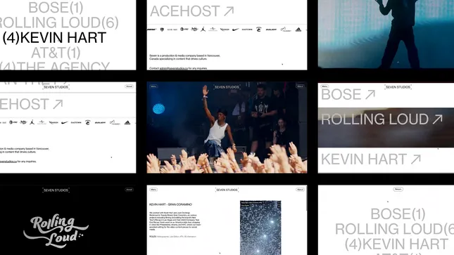 Seven Studios Website & Development