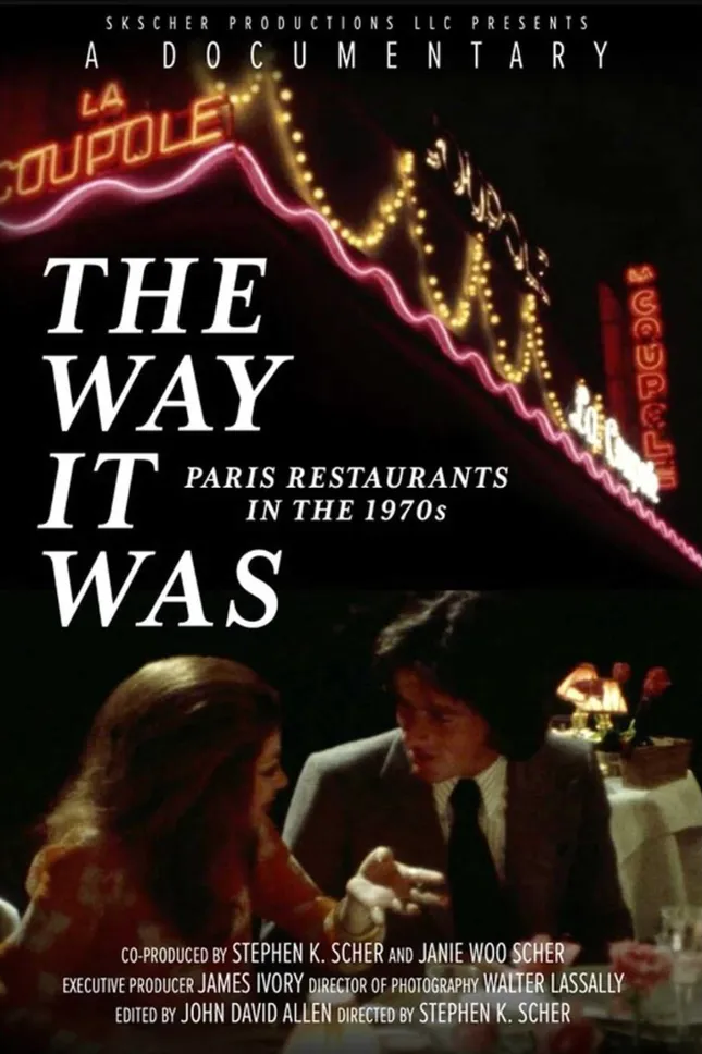 The Way it Was: Paris restaurants from the 1970's
