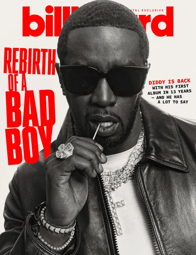 P. Diddy “Rebirth of a Bad Boy” for Billboard Magazine