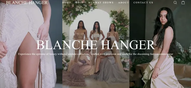 Blanche Hanger - Indian Bridalwear