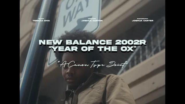 “YEAR OF THE OX”  New Balance Mock Ad