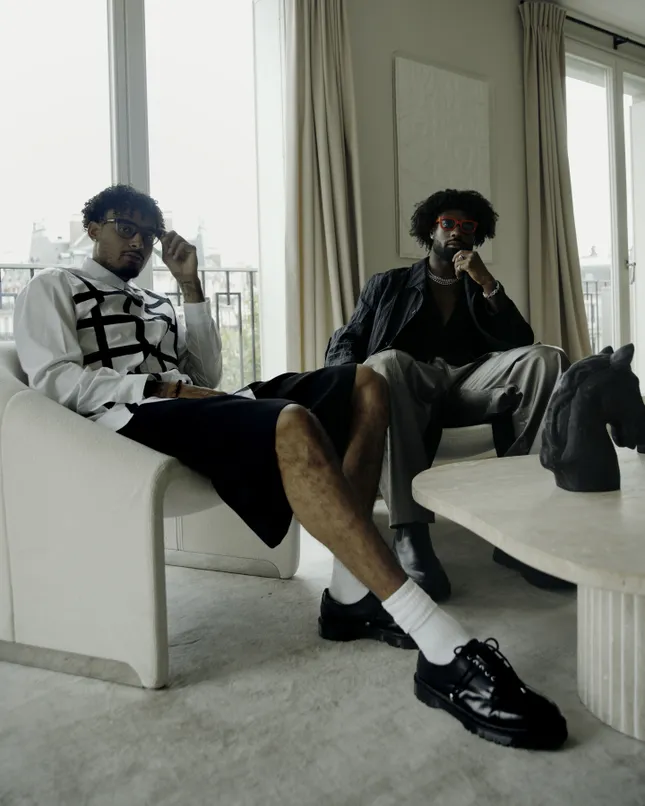 Jordan fuller & Justin Minaya PFW