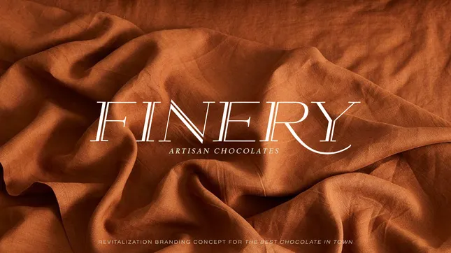 Brand Identity - Finery Artisan Chocolates
