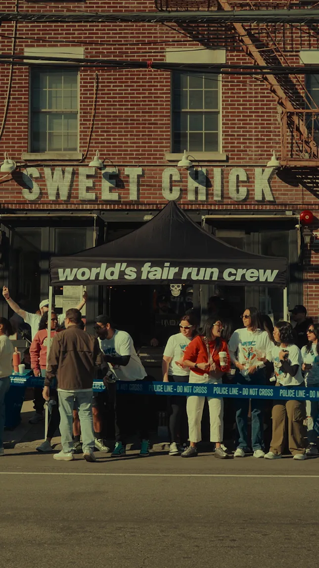 Hoka x Worlds Fair Run Crew NYC marathon