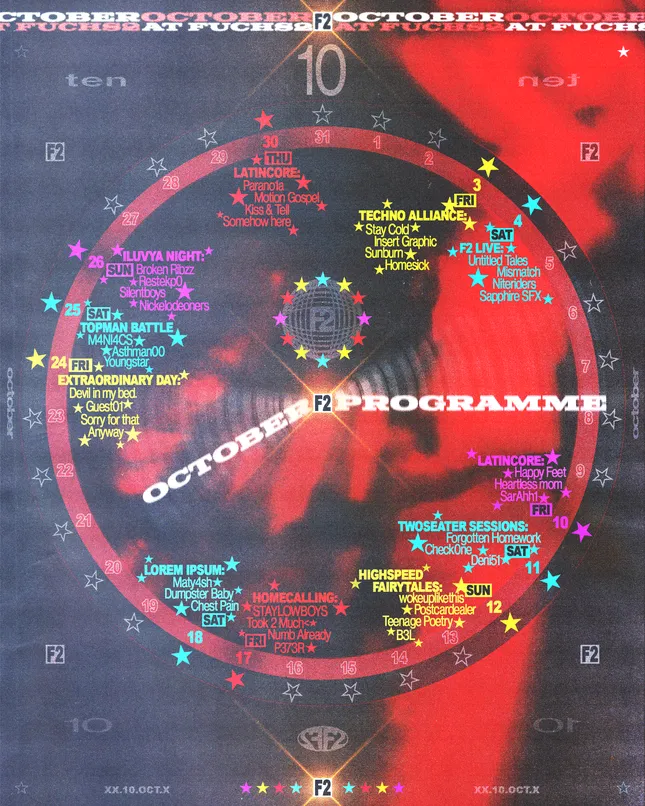 club programme poster