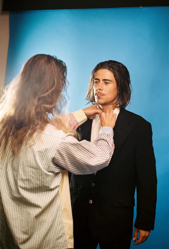 Bts photos for Nick Coleman “dividend” music video