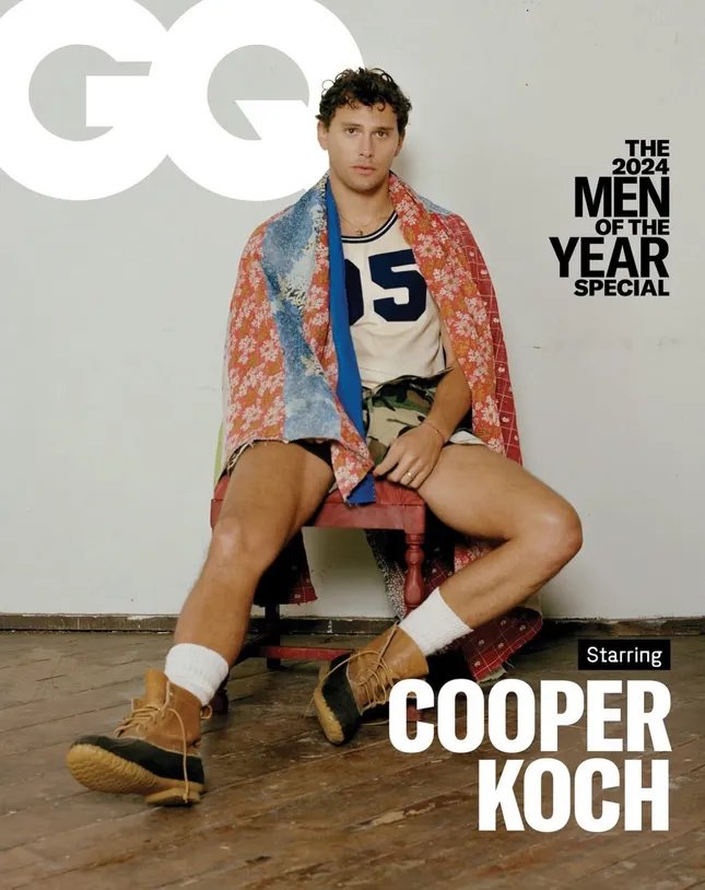 Fashion Styling Assistant for GQ Australia MOTY Cover with Cooper Koch