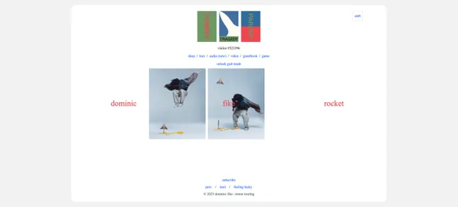 Dominic Fike - Rocket Website