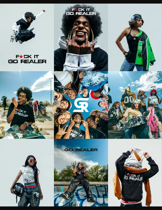 Go Realer Look Book & Brand Imagery