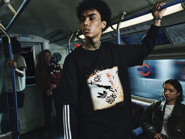 adidas x koRn campaign