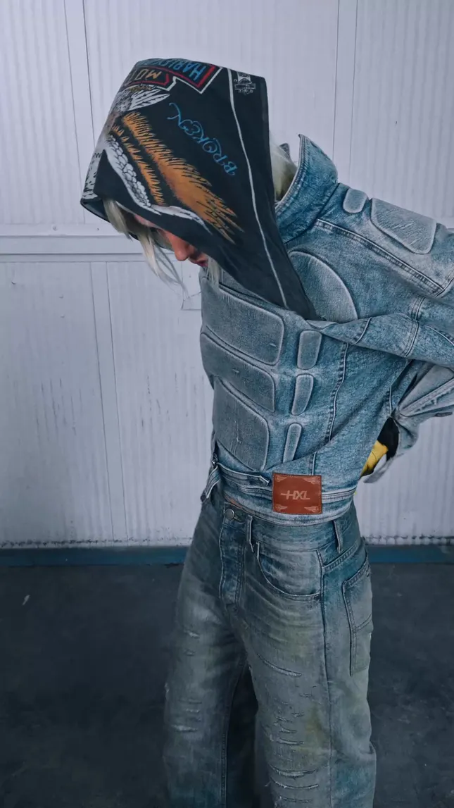 Hausofhexla Furious Denim jacket 2.0