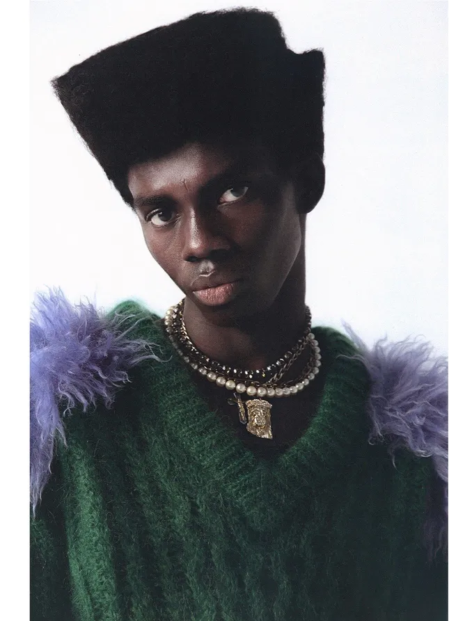 Hair and makeup for Metal magazine