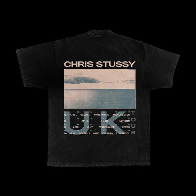 Chris Stussy UK tour merch