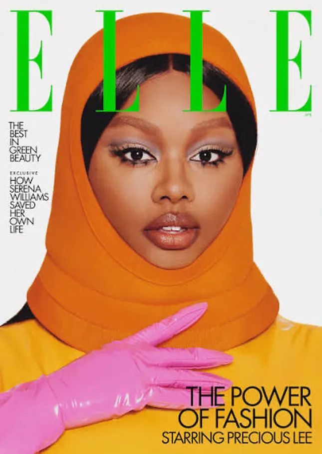 Precious Lee for Elle Magazine Cover