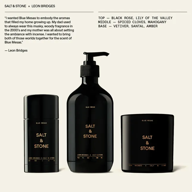 SALT & STONE x Leon Bridges / Brand Collateral