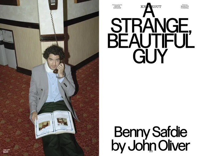 Benny Safdie for Interview