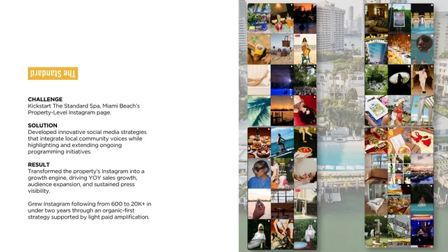 The Standard Spa, Miami Beach / Social Media