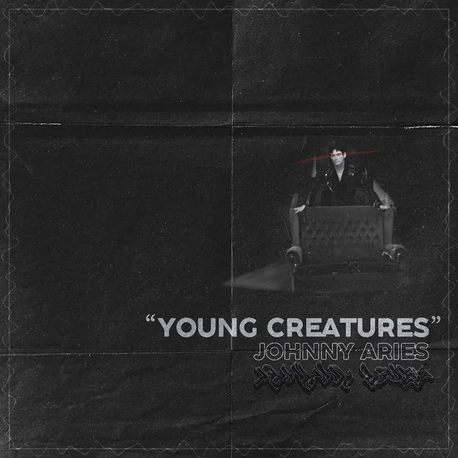 Johnny Aries - "Young Creatures" Cover Artwork