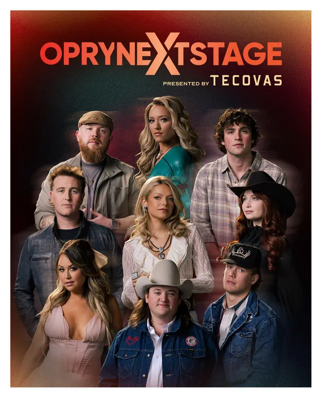 Opry NextStage x Tecovas - Key Art