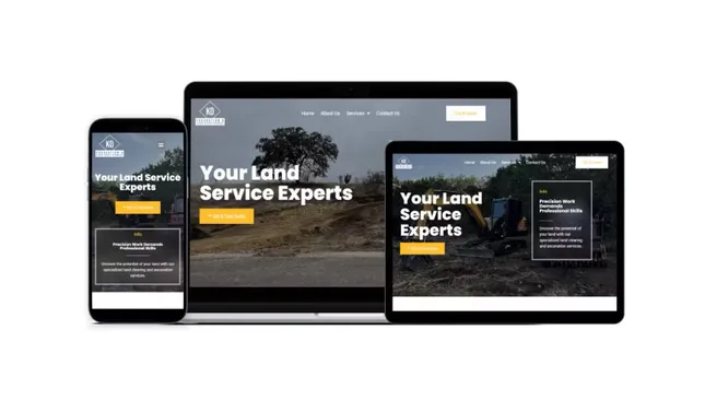 Construction Company Website