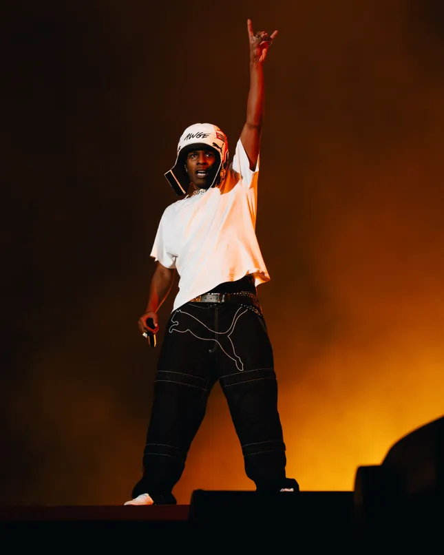 A$AP Rocky Saudi Arabian Grand Prix Performance