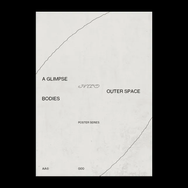 OUTER SPACE BODIES - Artwork Series