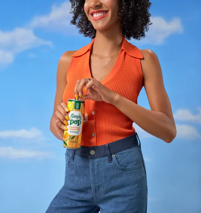 Simply Pop Probiotic Soda