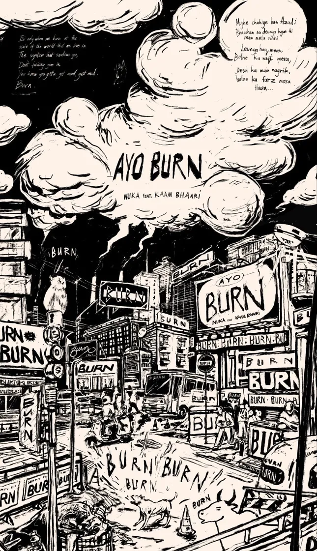 Burn cover artwork