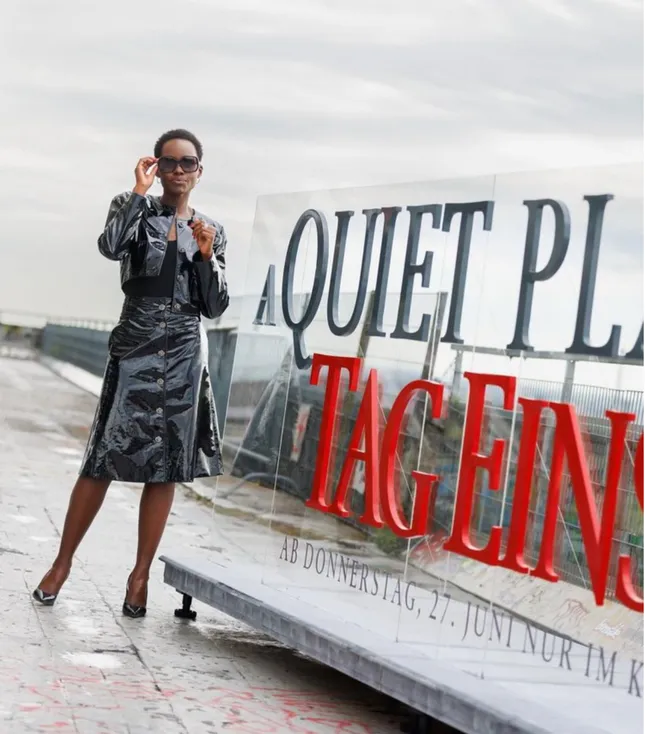 Lupita Nyong'o "A Quiet Place" - Berlin Photocall.