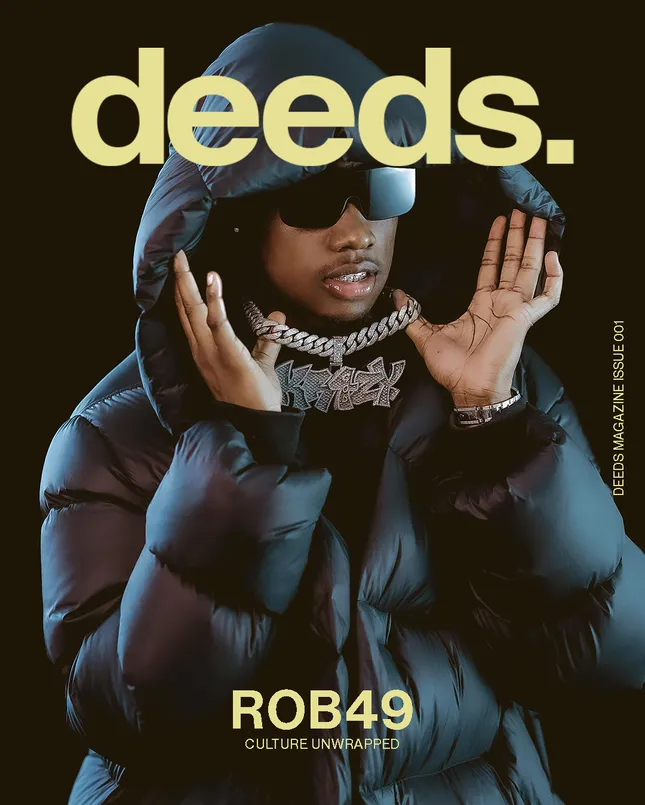 Rob49 for Deeds Magazine cover