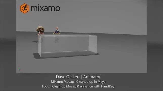 Mixamo Motion Capture Clean up
