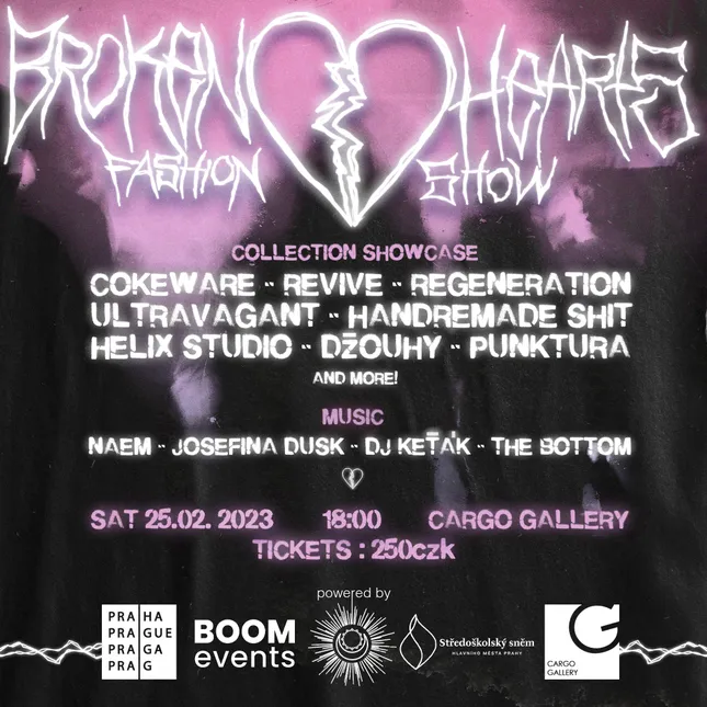 broken hearts fashion show