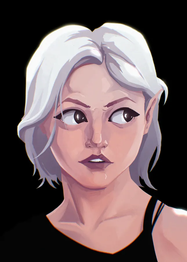 I wanted to explore a new style and i did this one