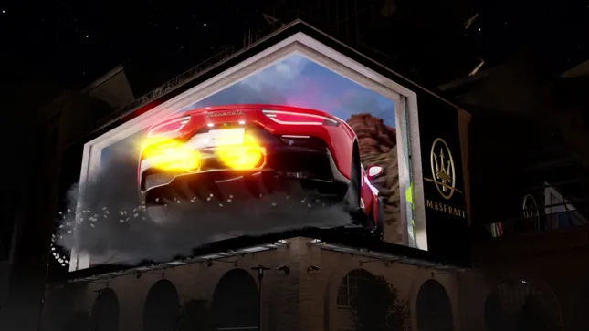 Maserati — Urban Billboard Takeover