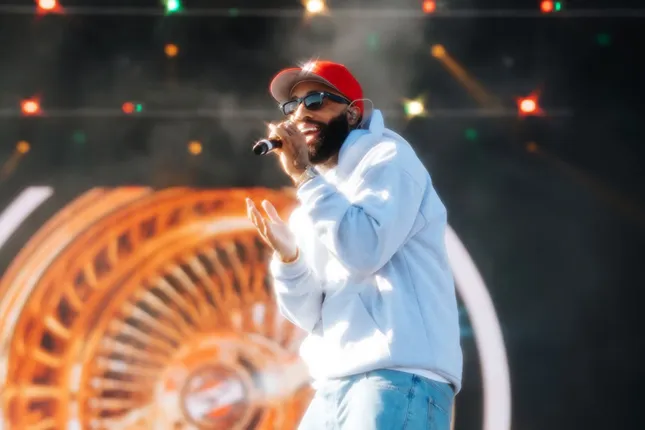 Larry June Show Visuals
