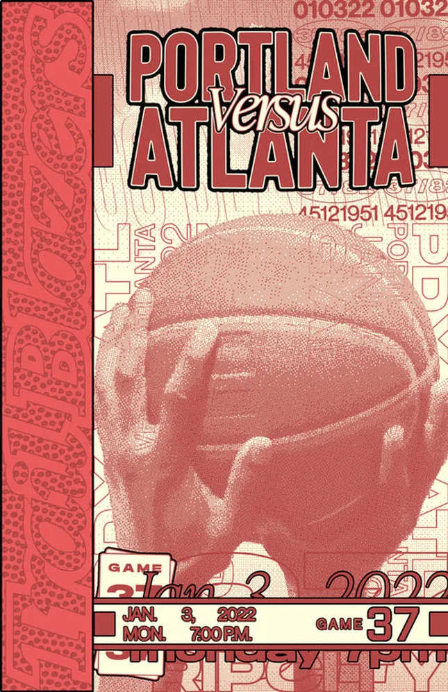 Portland Trailblazers Game Day Series [Flyer + Merch]