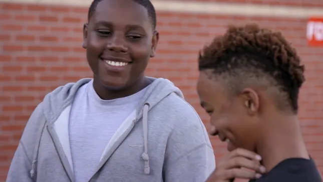 13 Year Old Hero Receives Standing Ovation
