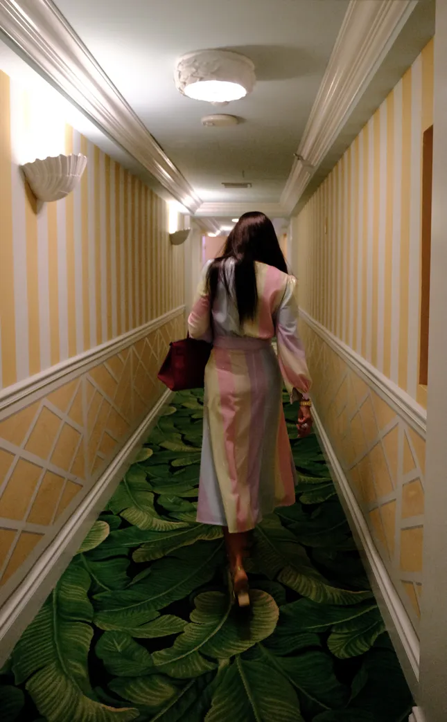 Veronica Webb for The Colony hotel / Palm Beach
