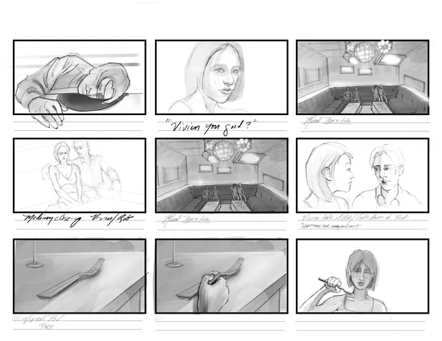 Your Object of Desire (2022) - Storyboards