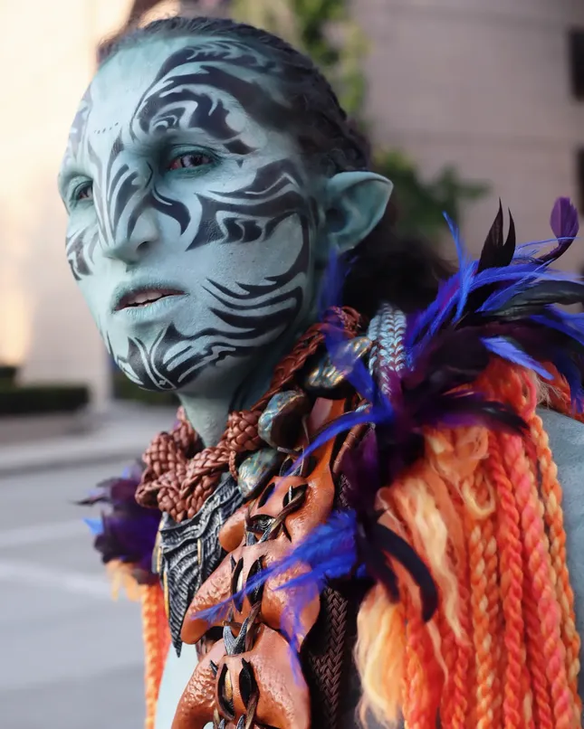 Tonowaro from Avatar 2 Makeup