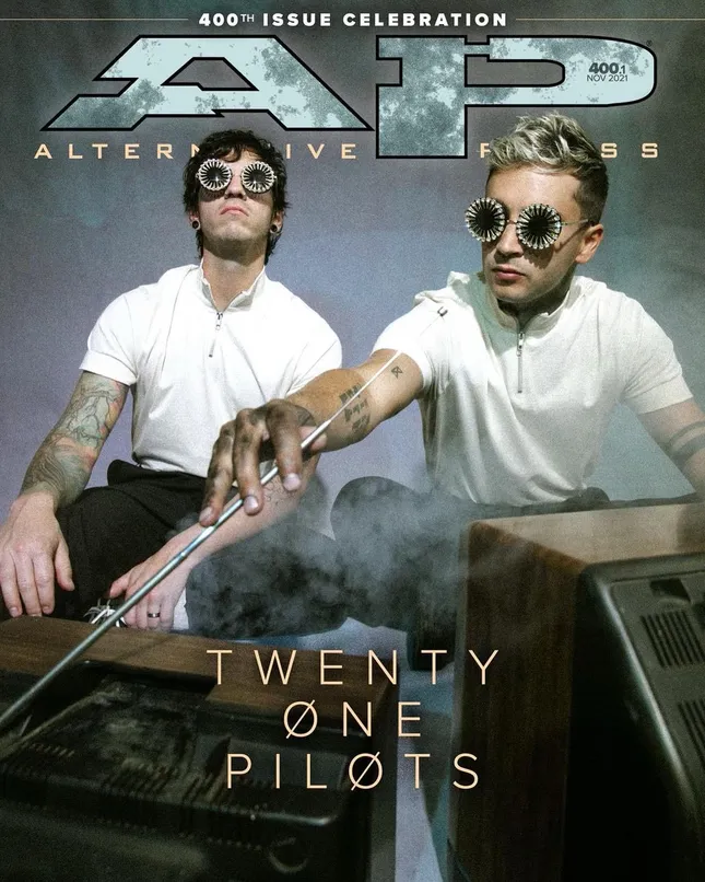 Alternative Press Issue 400 - twenty one pilots Cover