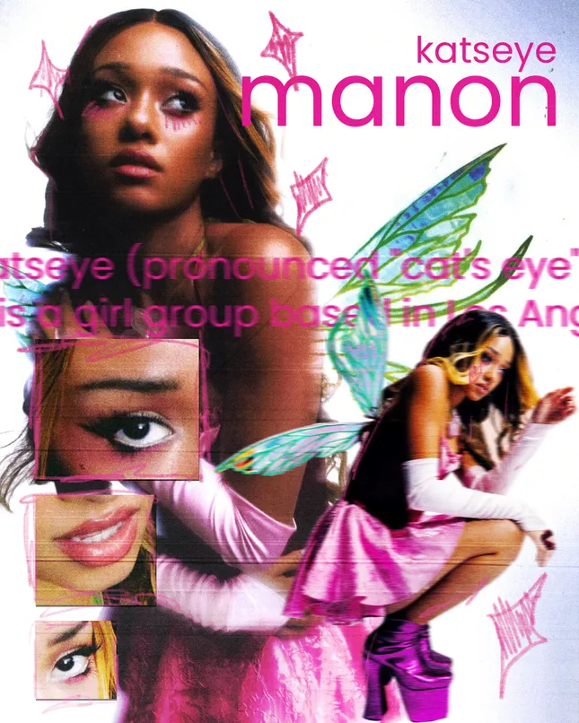 Y2K Poster Design Study: KATSEYE